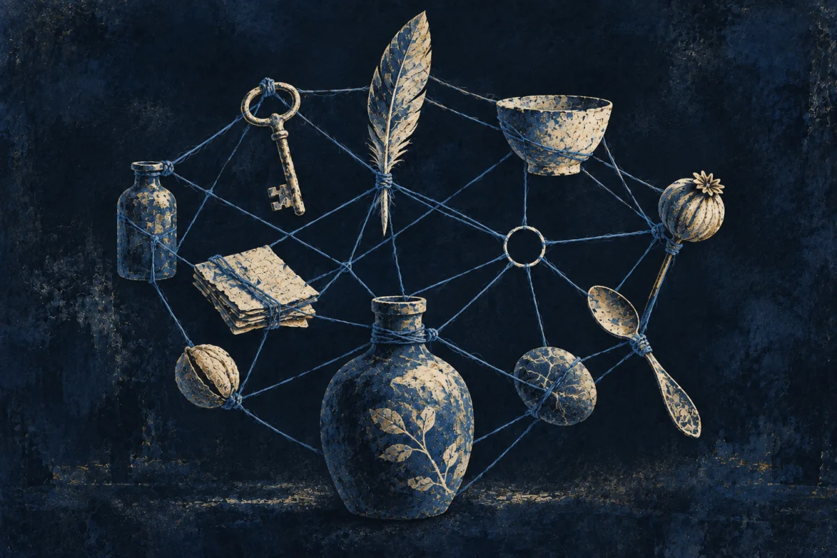 Midnight Symbols card representing People Weaver.