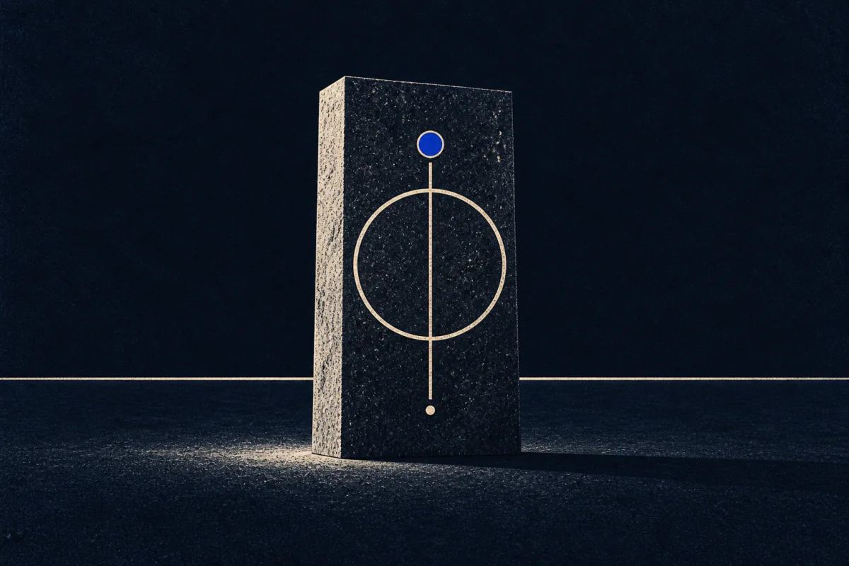 Midnight Symbols card representing Stone Mark Etcher.