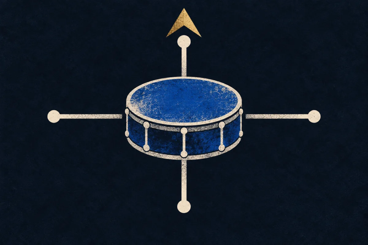 Midnight Symbols card representing Marching-Voice.