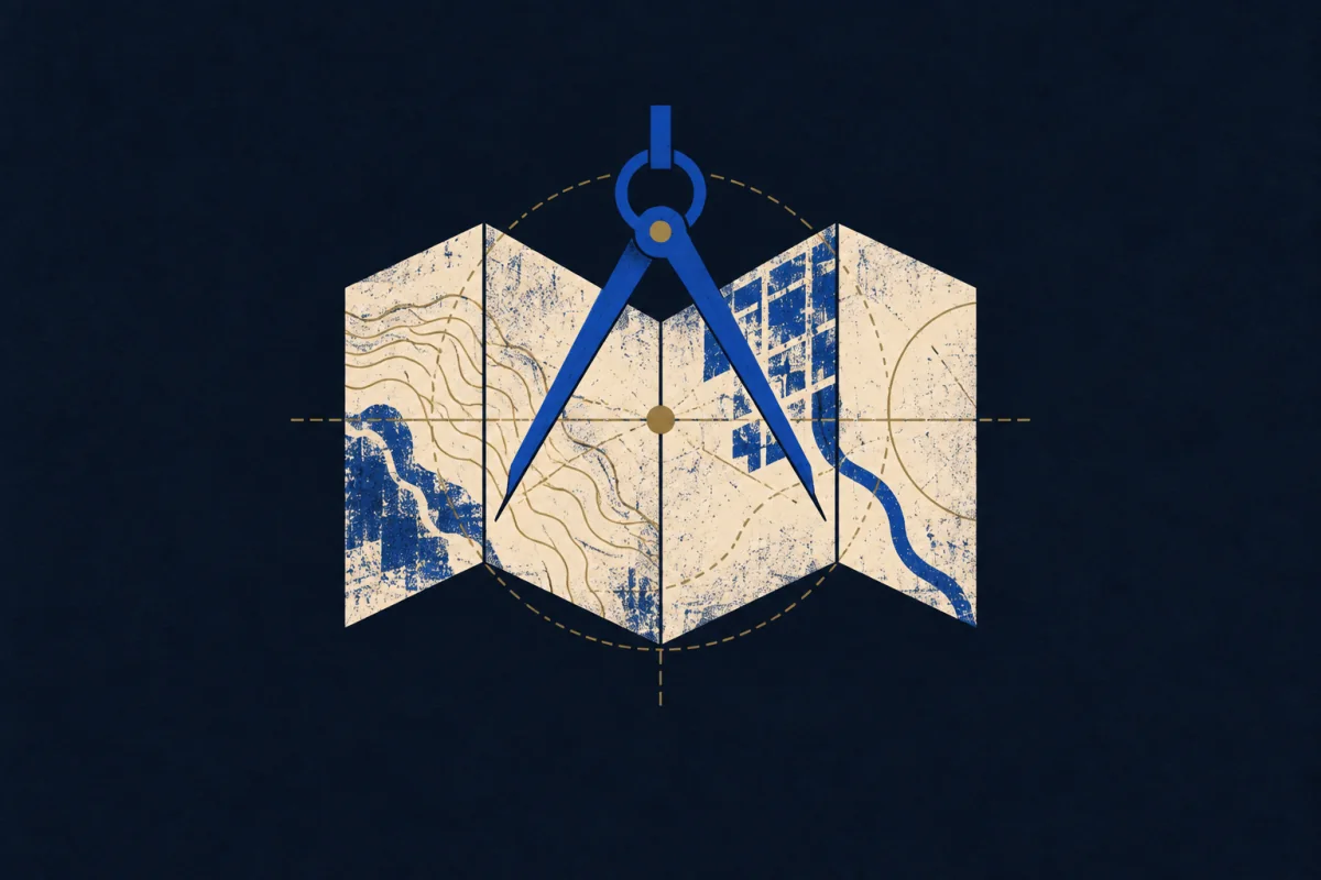 Midnight Symbols card representing Map-Reckoner.
