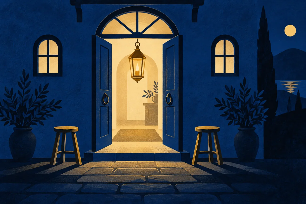 Midnight Symbols card representing Inn-Keeper.