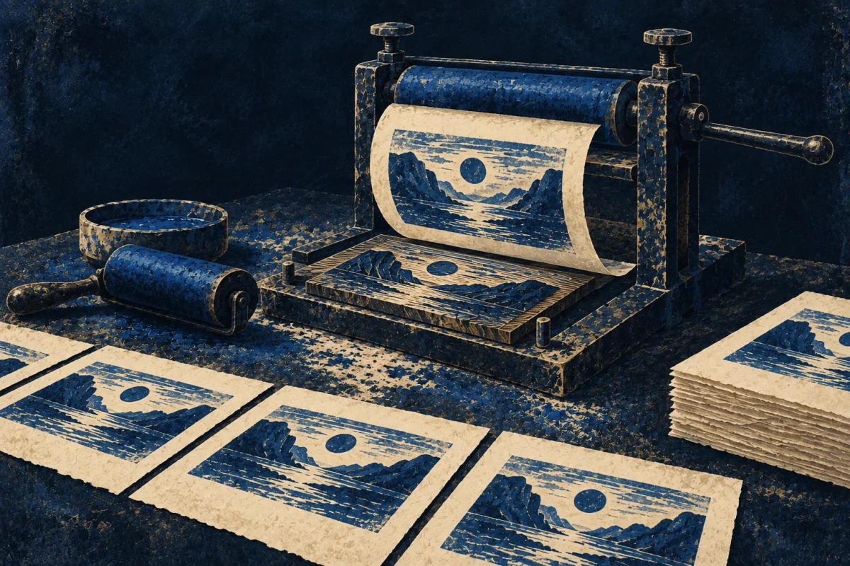 Midnight Symbols card representing Print-Hand.