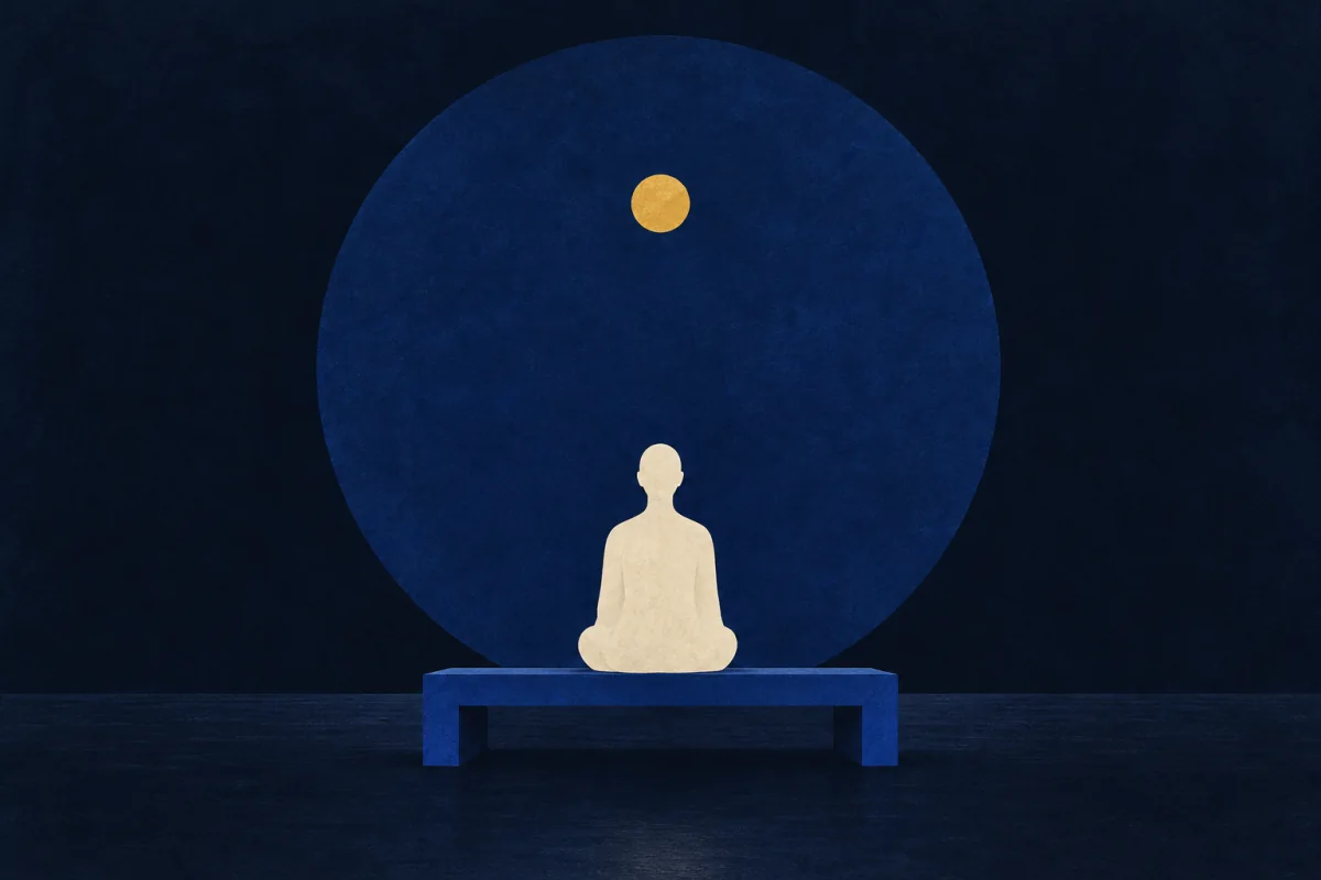 Midnight Symbols card representing Quiet-Sitter.
