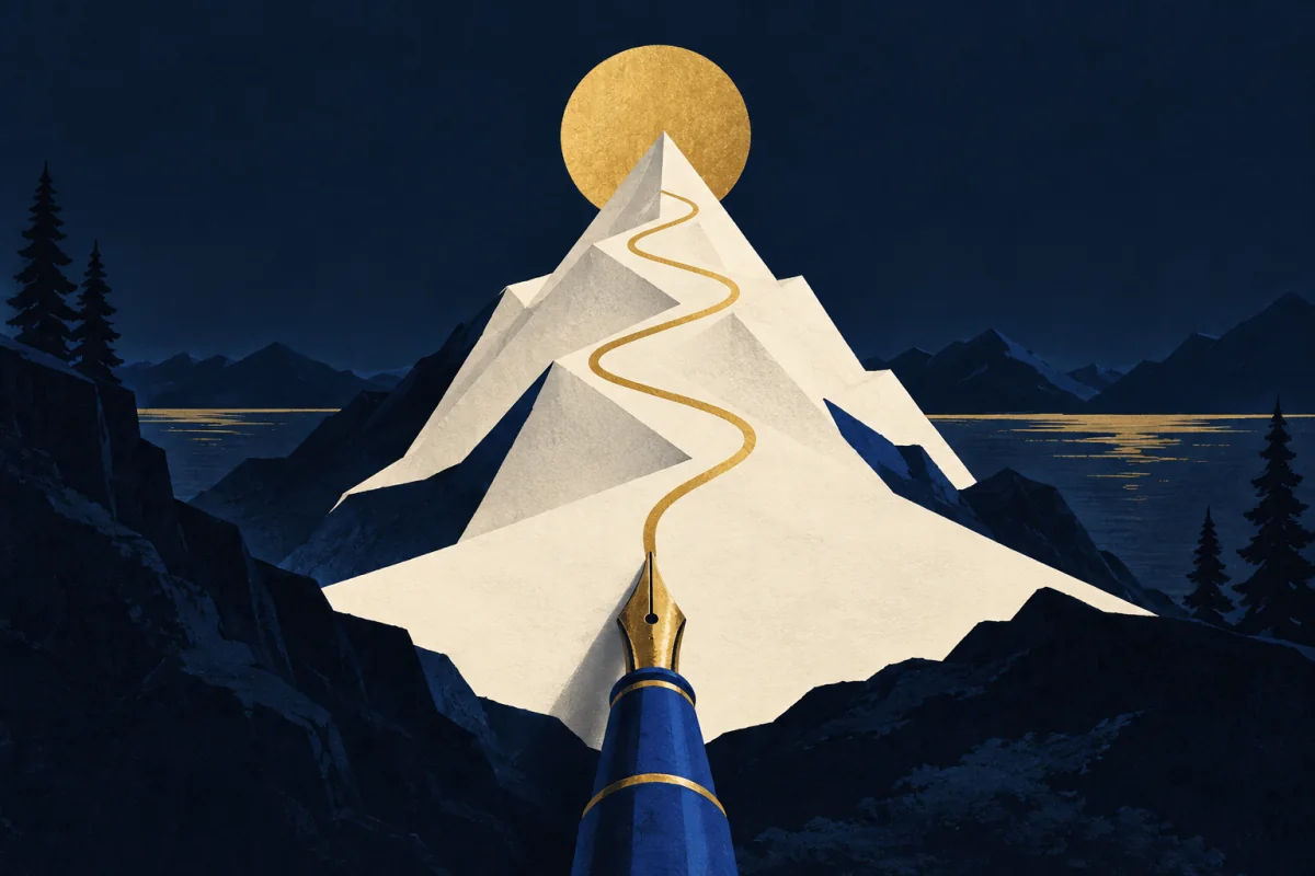 Midnight Symbols card representing Wilderness-Writer.