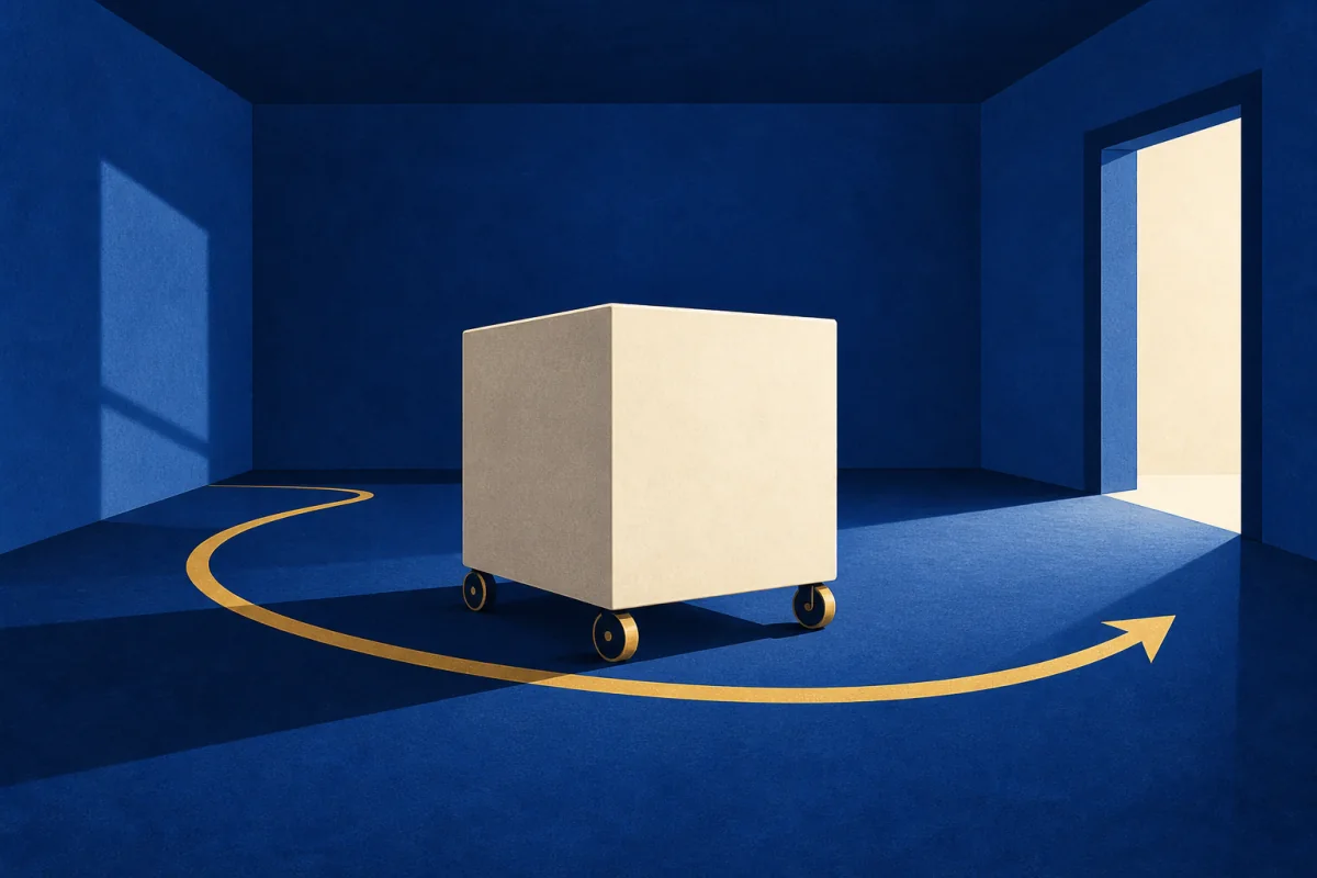 Midnight Symbols card representing Room-Mover.