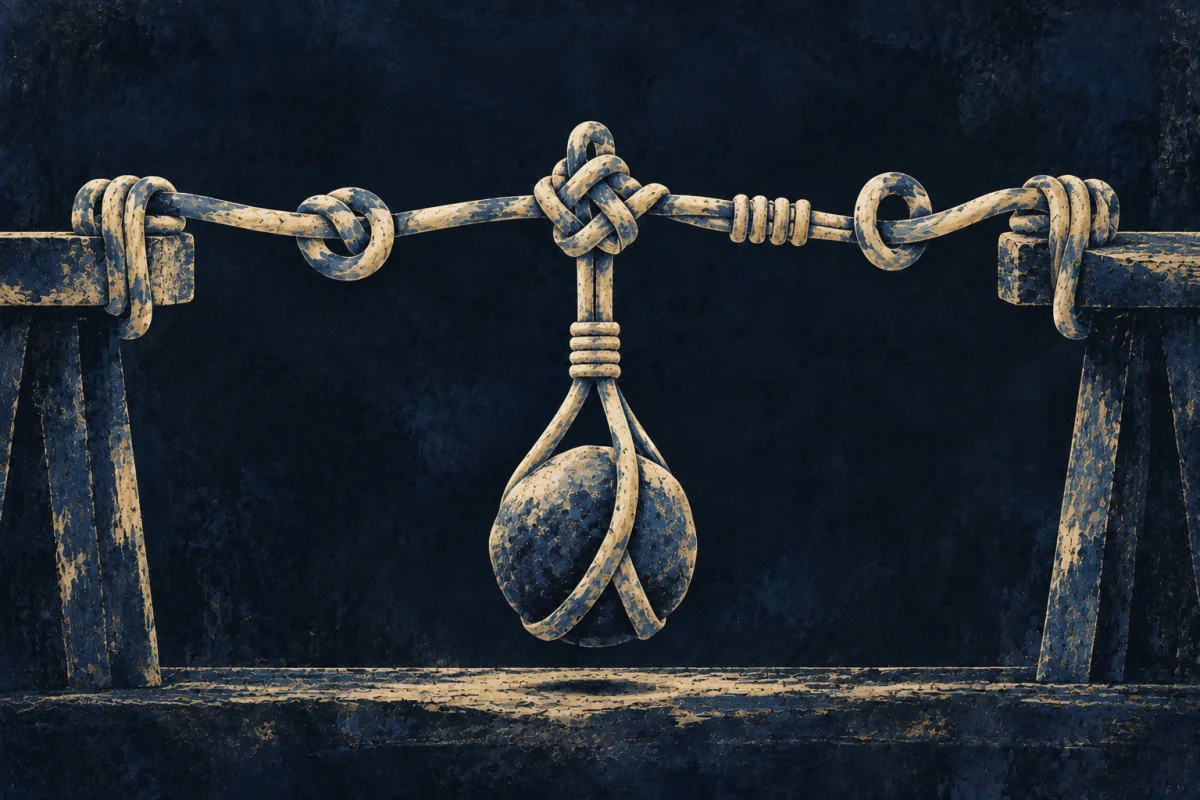Midnight Symbols card representing Knot-Hand.