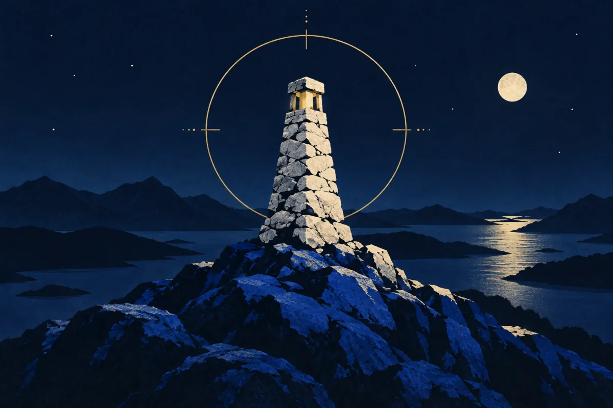 Midnight Symbols card representing Land-Sentry.