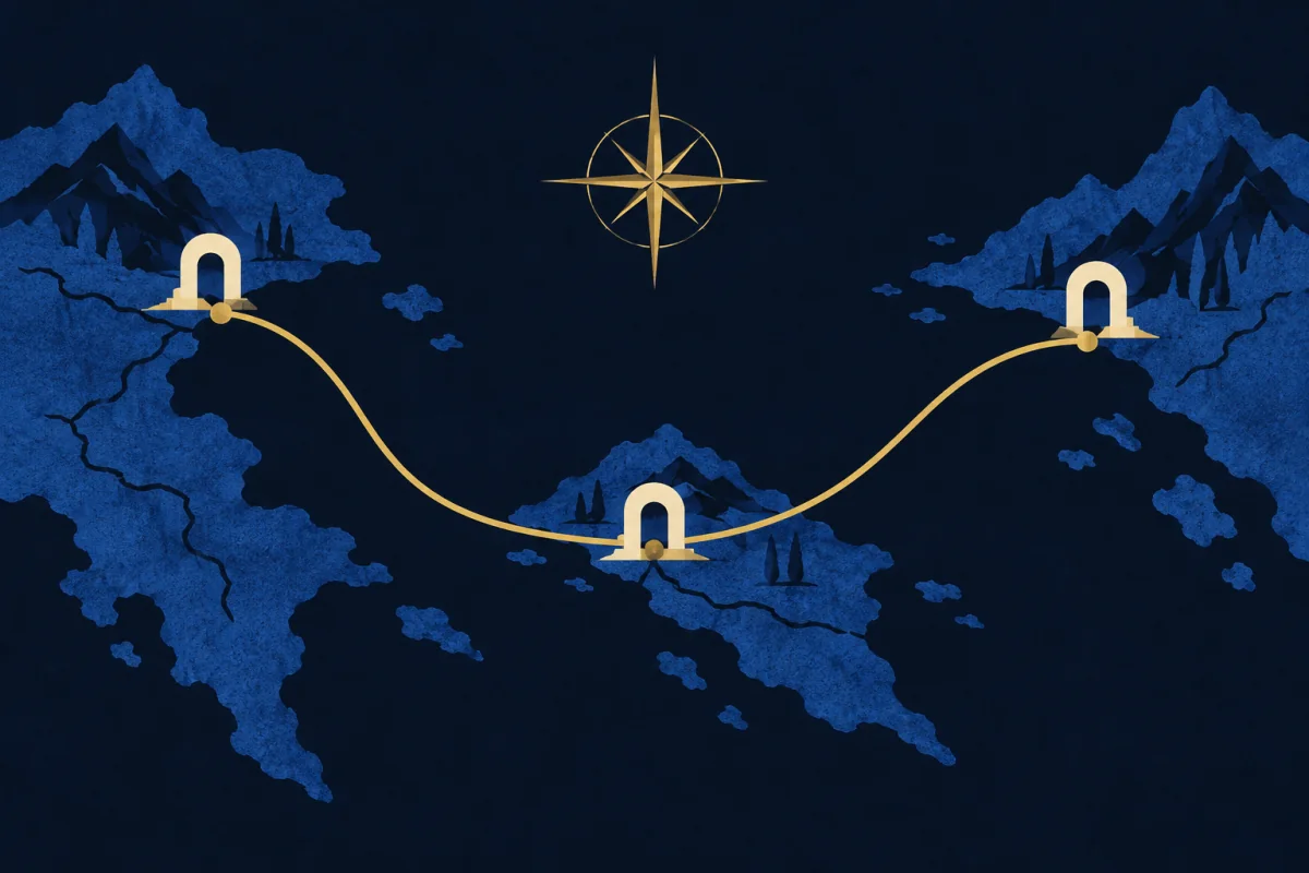 Midnight Symbols card representing Trade-Route-Builder.