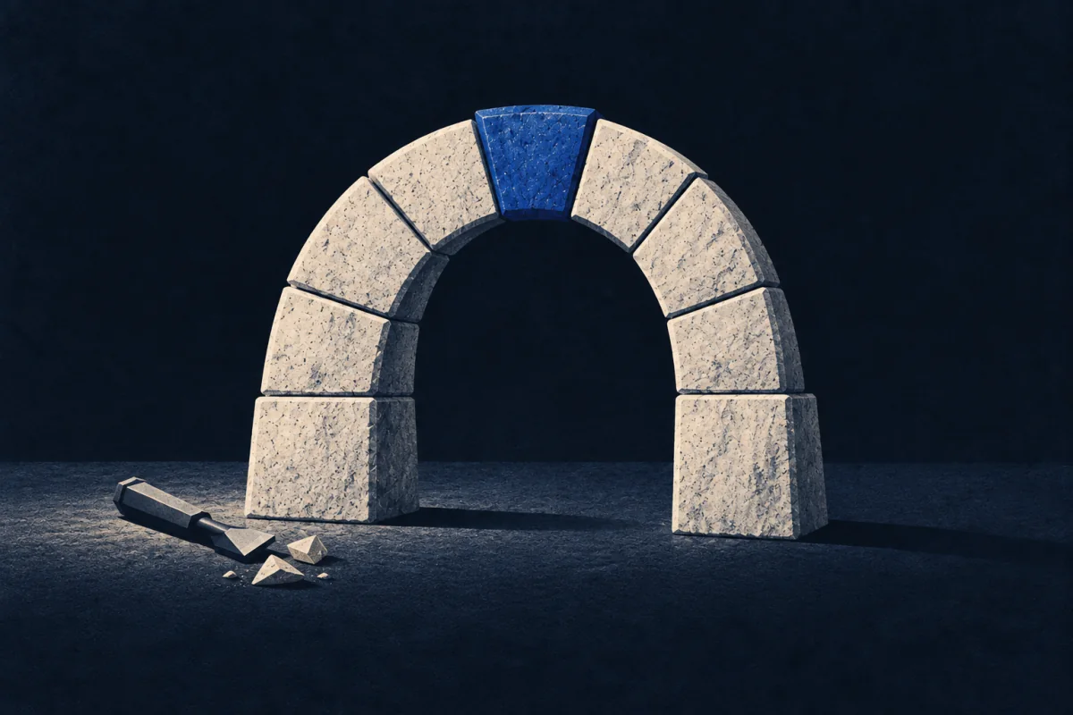 Midnight Symbols card representing Stone-Mason.