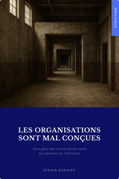 Couverture du livre Les organisations sont mal conçues